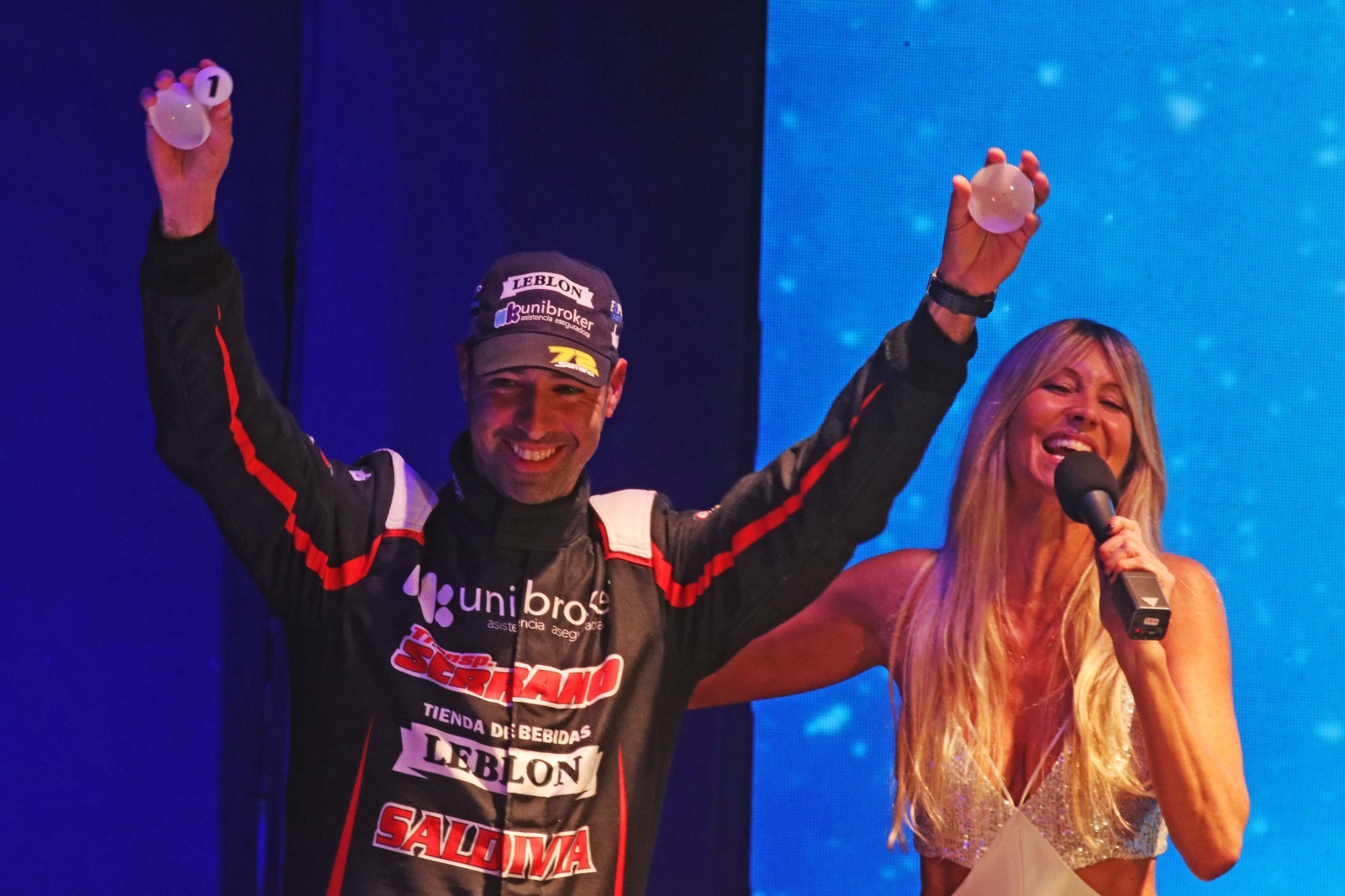 Las mejores postales del sorteo del Desafío de las Estrellas: serrano.jpg