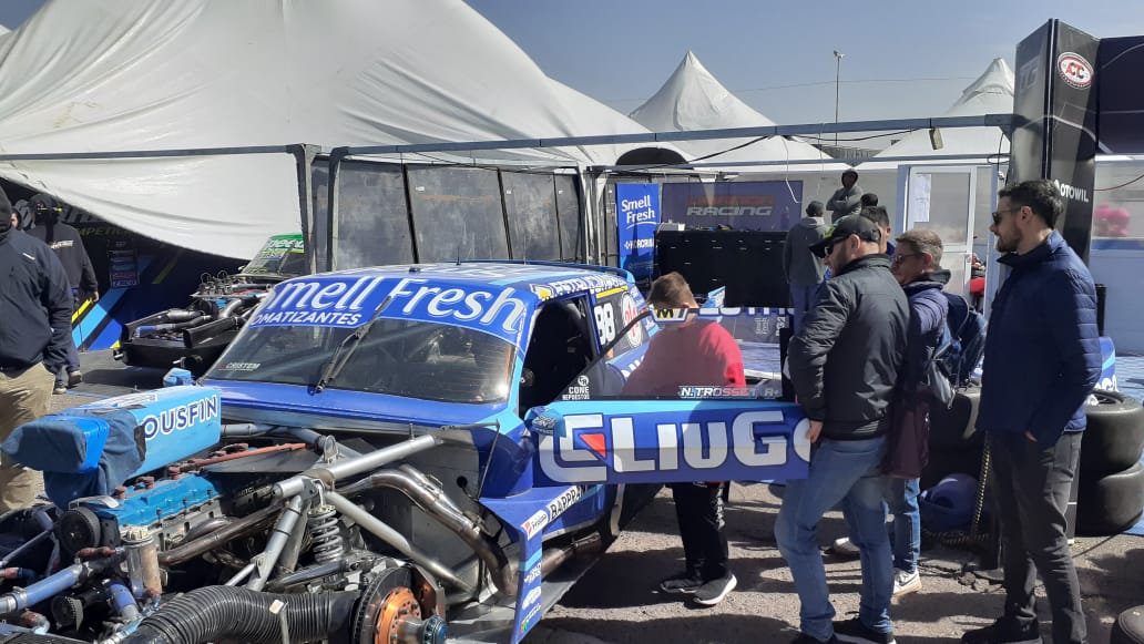 El fuerte viento genera destrozos en los boxes de San Luis: 03.jpeg