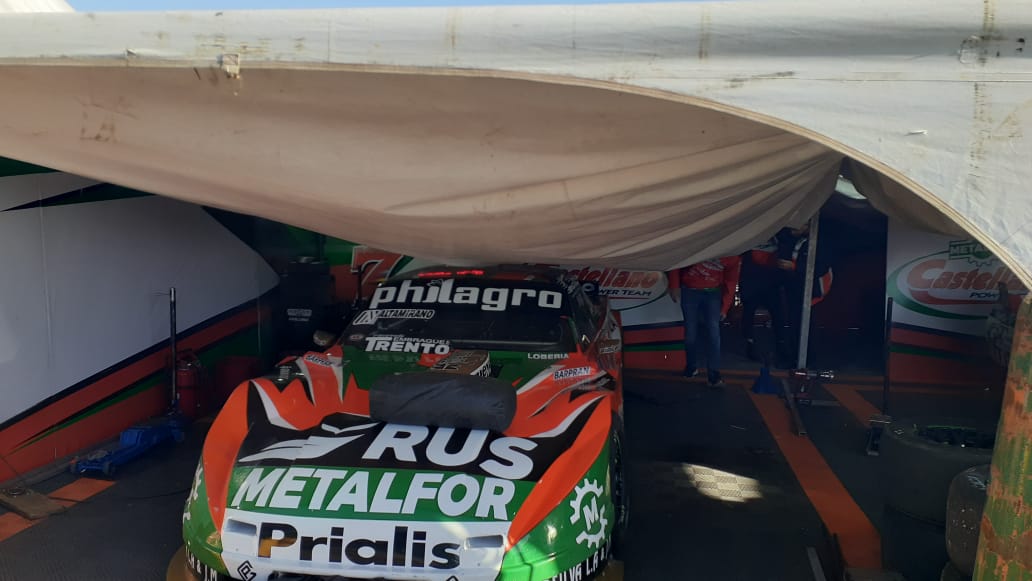 El fuerte viento genera destrozos en los boxes de San Luis: 12.jpeg